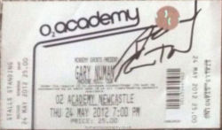 Glasgow Ticket 2012